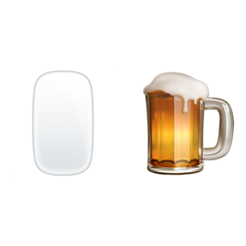 🖱🍺 Emoji Domain iOS rendering